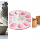 Masa de Paști cu dichis: 10 suporturi deosebite pentru ouăle de Paști 