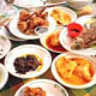 Snitel din piept de curcan (sau pui) cu  sos de mere