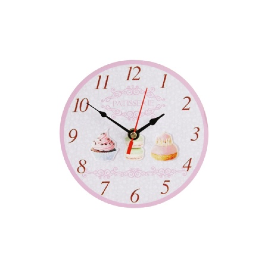 Ceas cu imprimeu cu prajituri