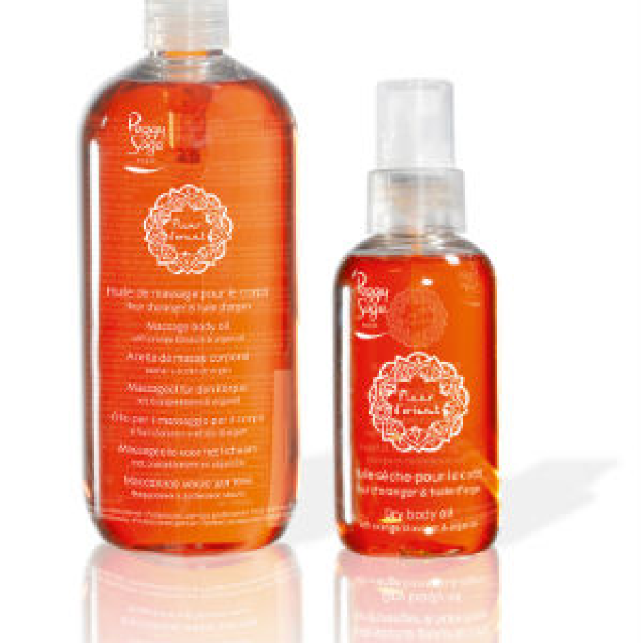 Massage body oil