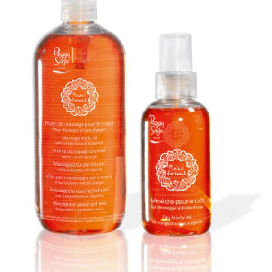Massage body oil