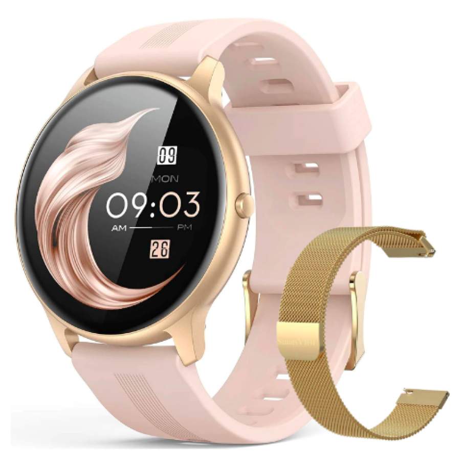 Ceas SmartWatch și Brățară Fitness 2in1 WiX™, Carcasă UltraSlim, FULL Touch Fitness Tracker, Monitorizare Ritm Cardiac și Tensiune Arterială, Oximetru SpO2, Notificări Apeluri/Social Media, Autonomie 10 zile, Multi Sport, Calorii, SmartVIBE, Gol
