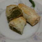 Rulouri cu spanac si branza feta