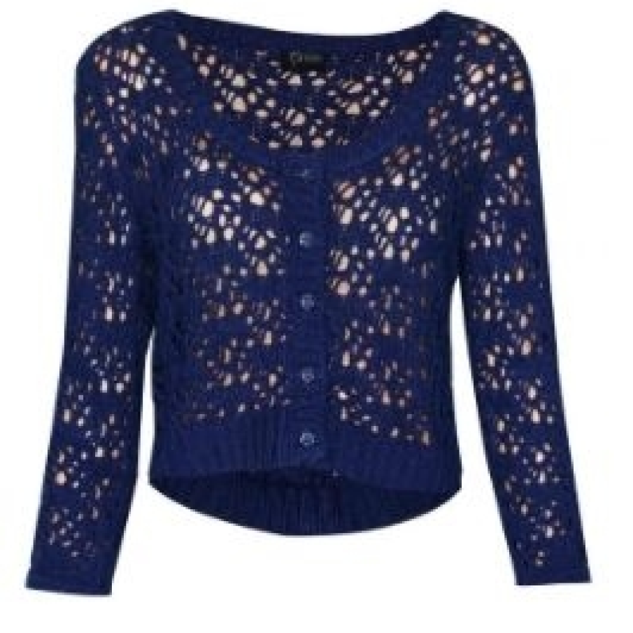 Bluza tricot dantelat