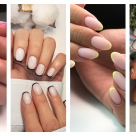 Manichiura franțuzească în varianta sa minimalistă face ravagii în acest an! 20 de modele de Manichiură Franțuzească Micro (dar mega elegantă)