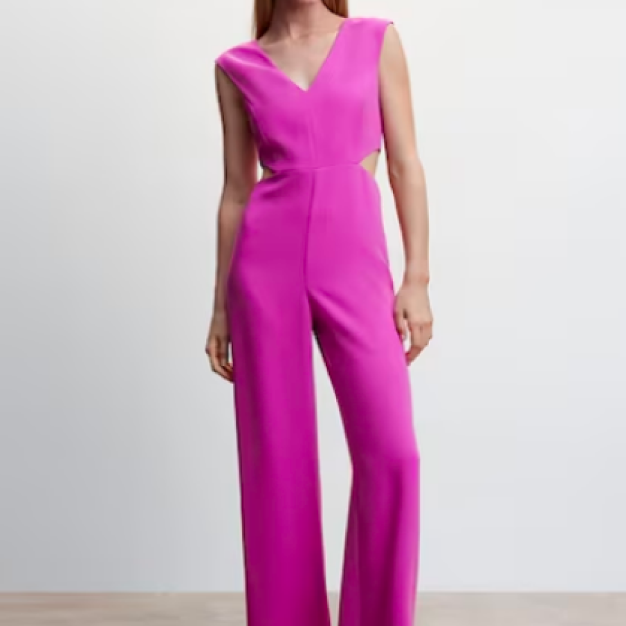 Mango Salopetă cu decolteu în V și decupaje Holy