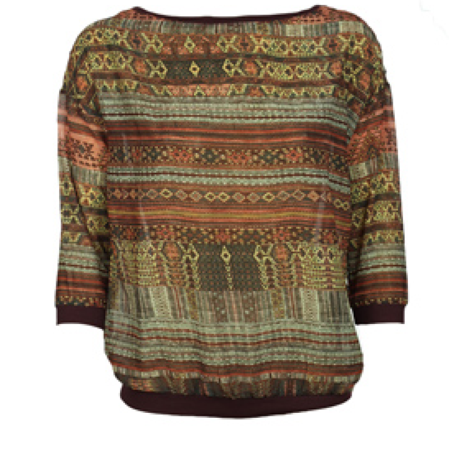 Bluza Bershka Abel Dark Red