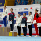 Aniela-Maria Tudor, aur la bârnă la Campionatul Național al Junioarelor, la Lugoj