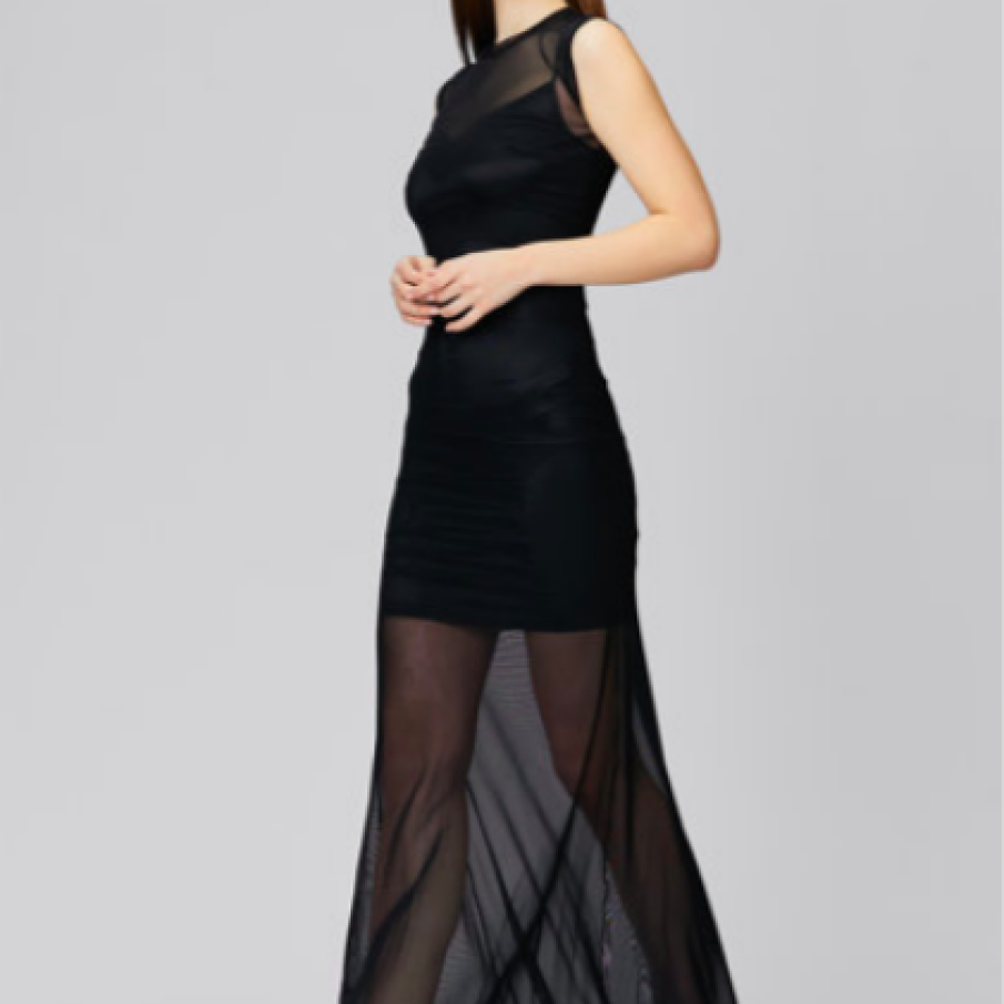 MURMUR ESSENTIALS Rochie maxi din tul Shade