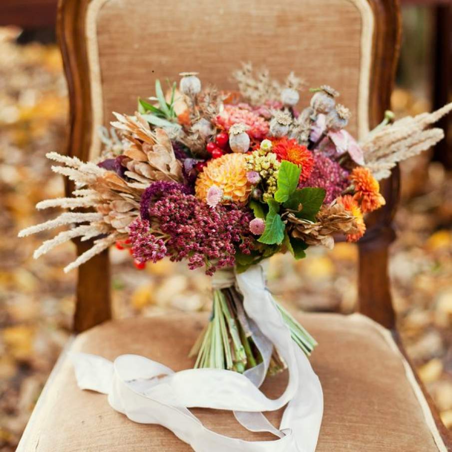 Buchet de toamna vintage