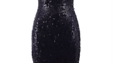 Rochie de seara cu paiete negre