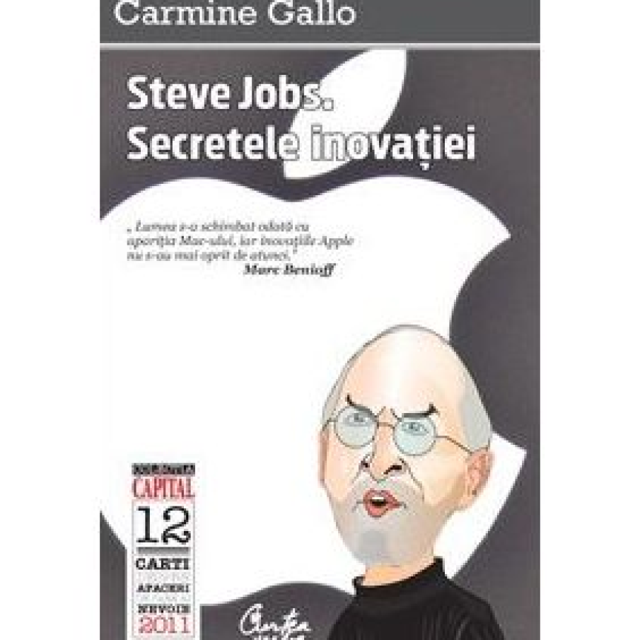  Steve Jobs. Secretele inovatiei. Principii radicale pentru un succes rasunator de Carmine Gallo