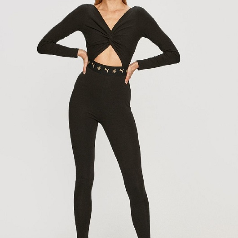 Salopetă Puma cu decolteu în V și decupaj simetric 