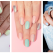 MANICHIURA PASTEL: 20 de modele de unghiuțe delicate și feminine, în nuanțe dulci de pastel