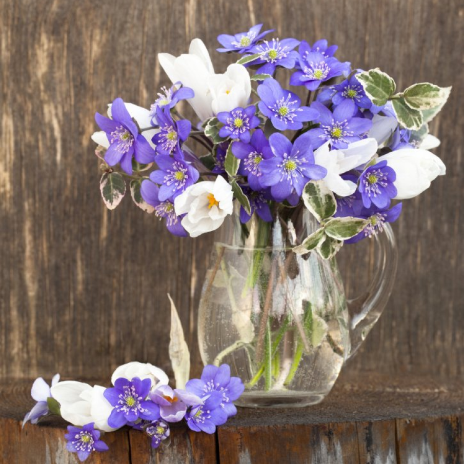 Buchet cu flori de primavara