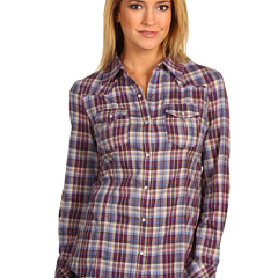 Gabriella Rocha Tonya Woven Plaid Shirt 
