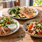 3 idei de prânz sub 500 de calorii care arată ca o masă adevărată, nu ca o porție la dietă