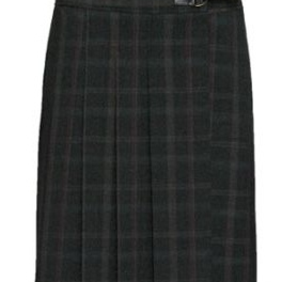 Fusta din stofa in carouri