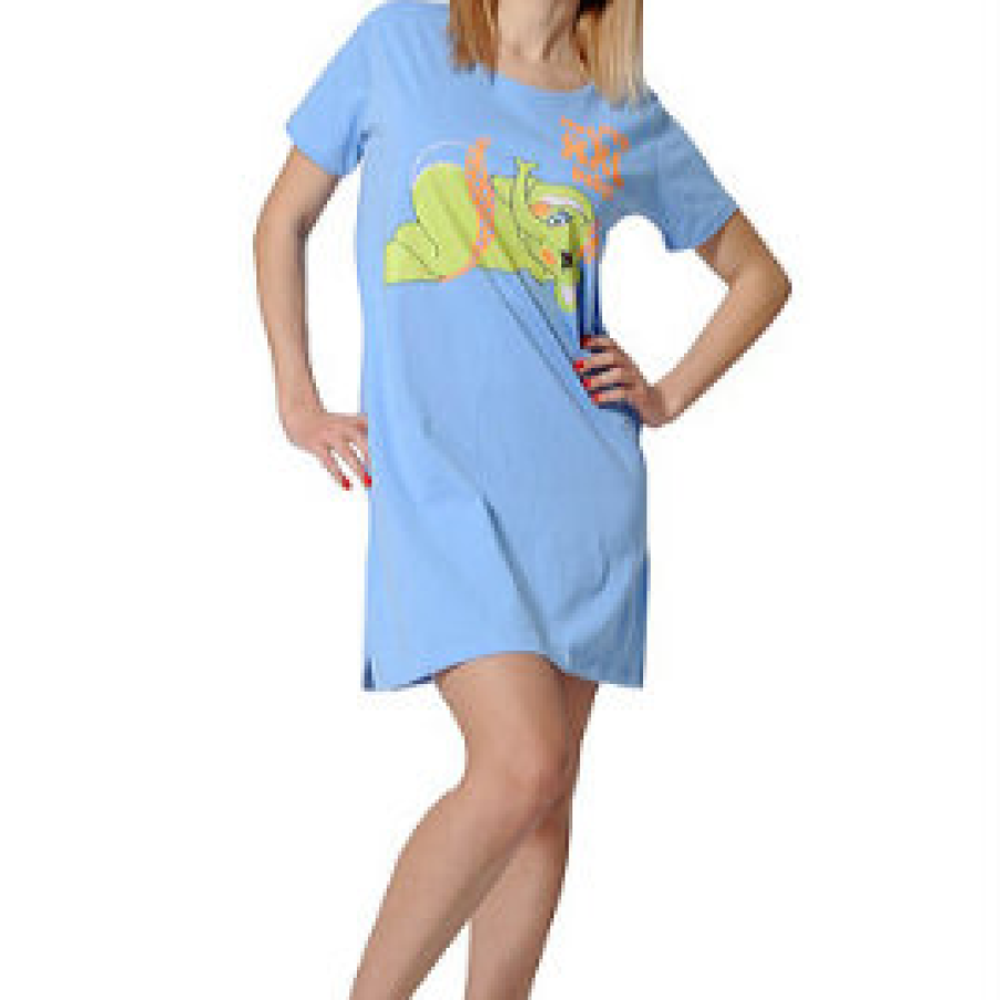 Camasa de noapte bleu 