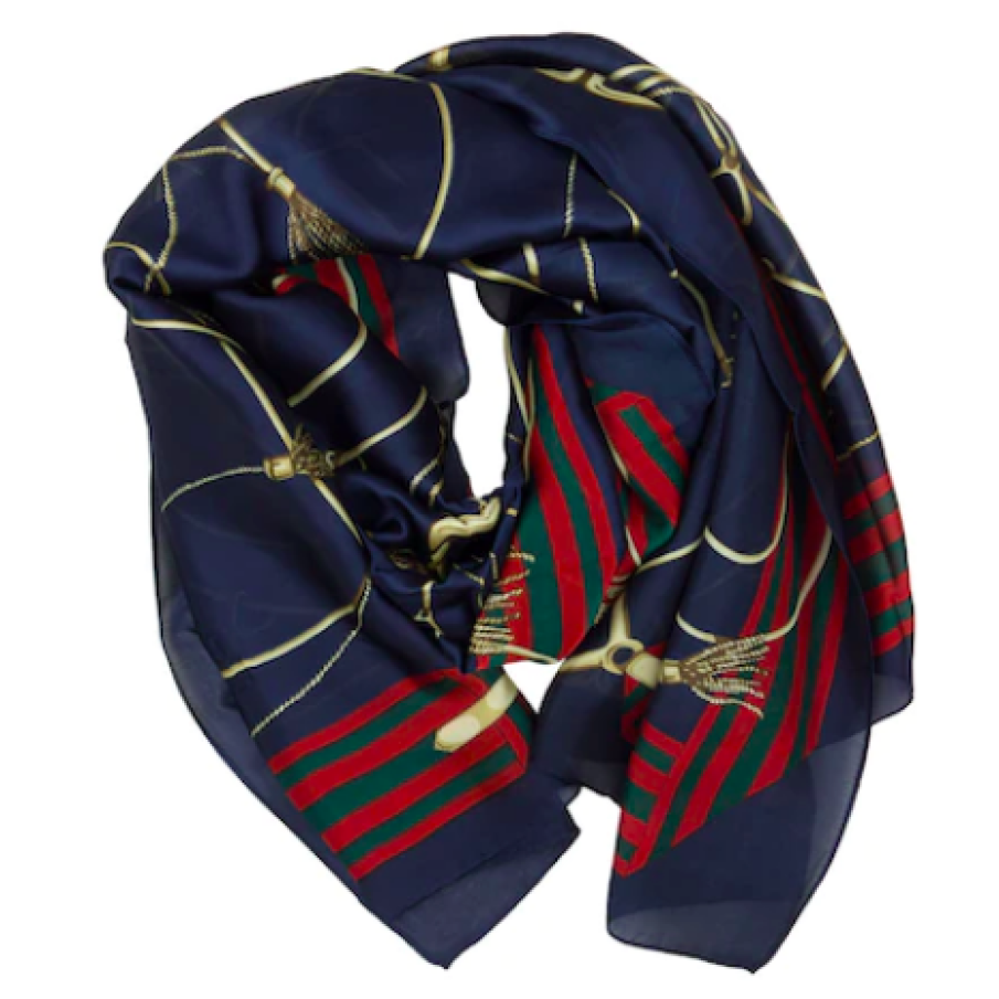 Eșarfă de damă, Buticcochet, 100% mătase, 180 x 90 cm