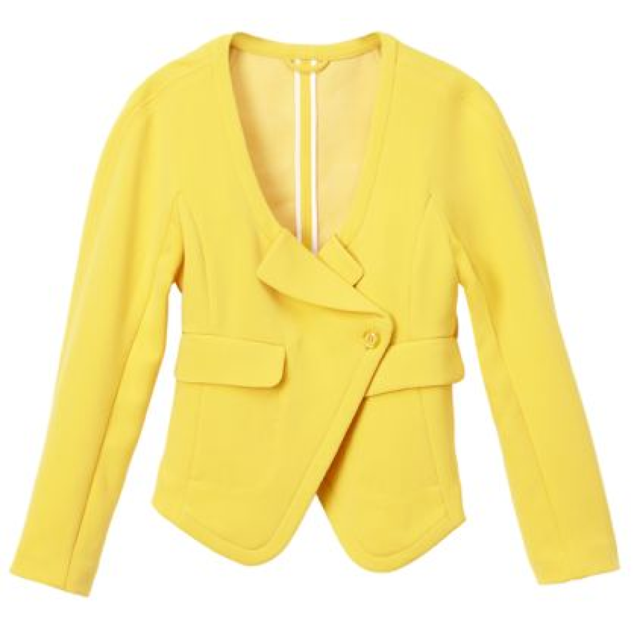 Jacheta galben electrizant