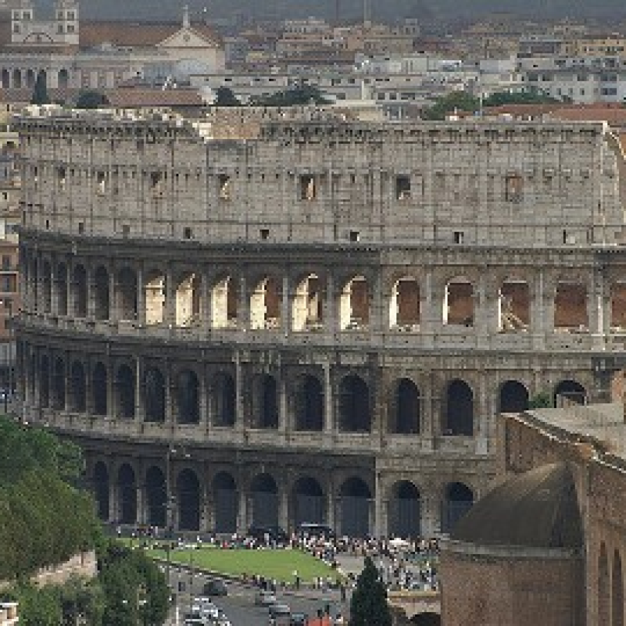Emotie la Colosseum