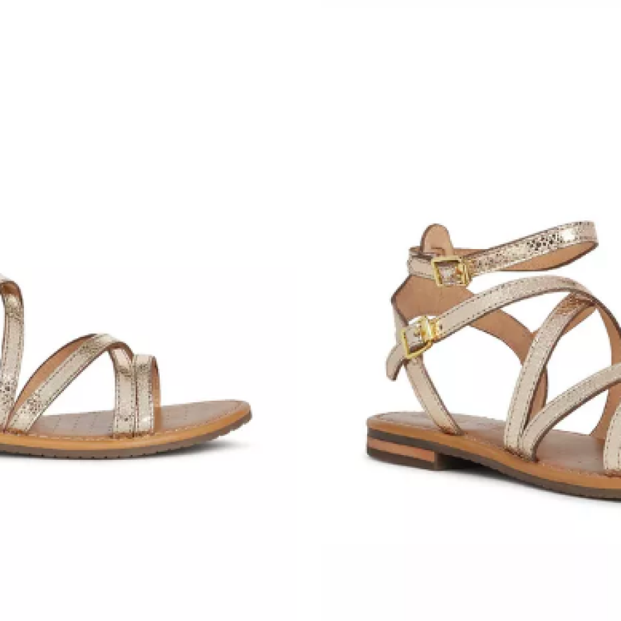 Sandale romane aurii Geox