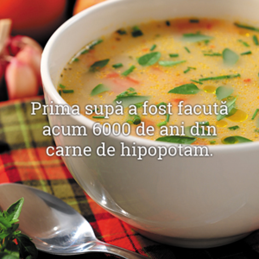 Prima supa a fost facută acum 6000 de ani din carne de hipopotam