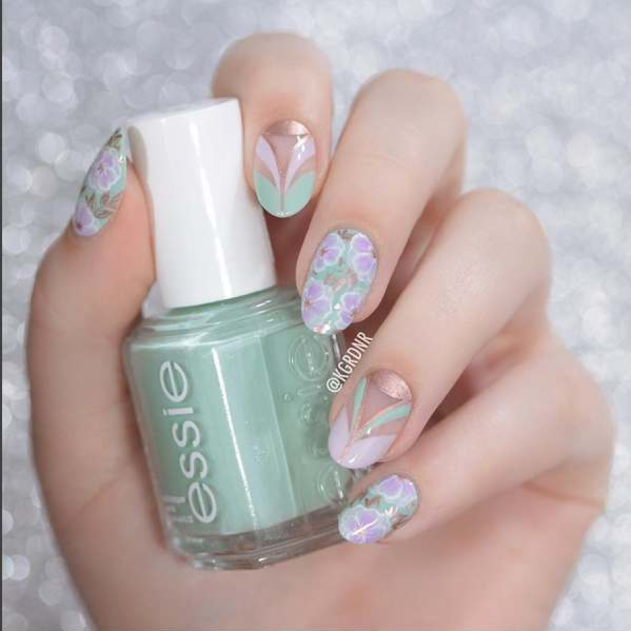 Arome de primavara: liliac si menta 