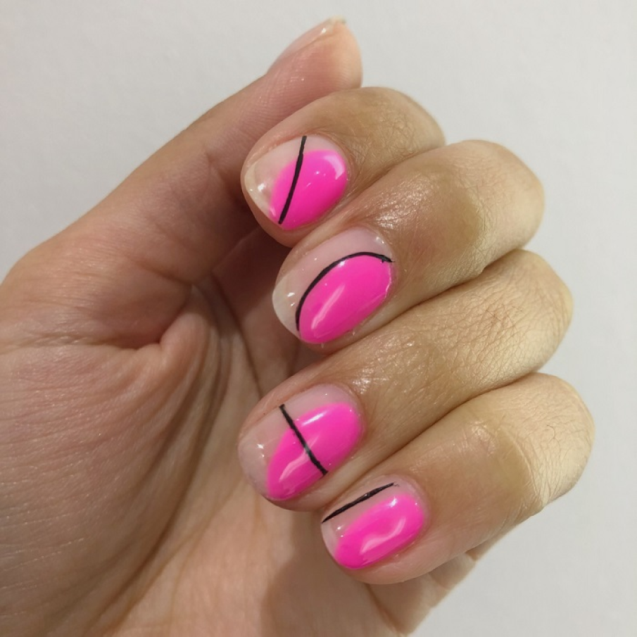 Manichiură modernă, parțial 