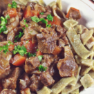  Tocanita de inima de porc 