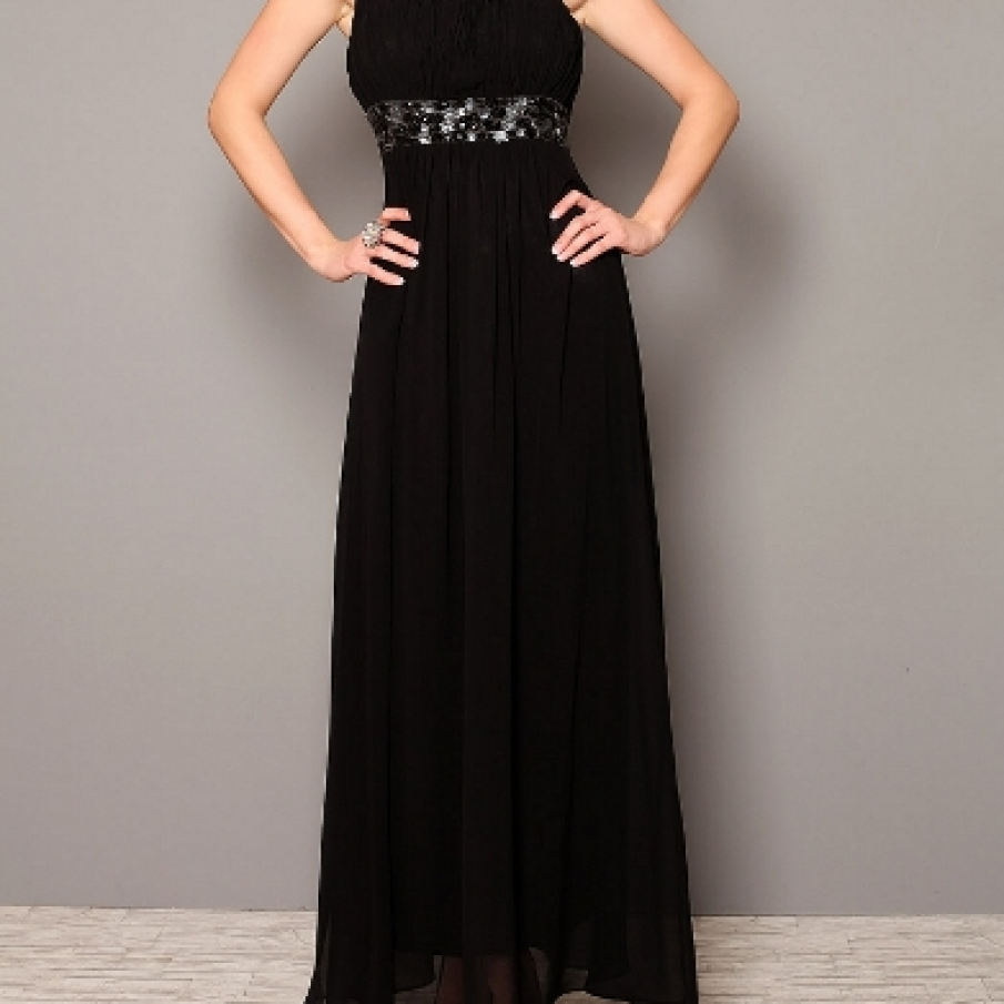 Rochie Lunga Neagra Natalia