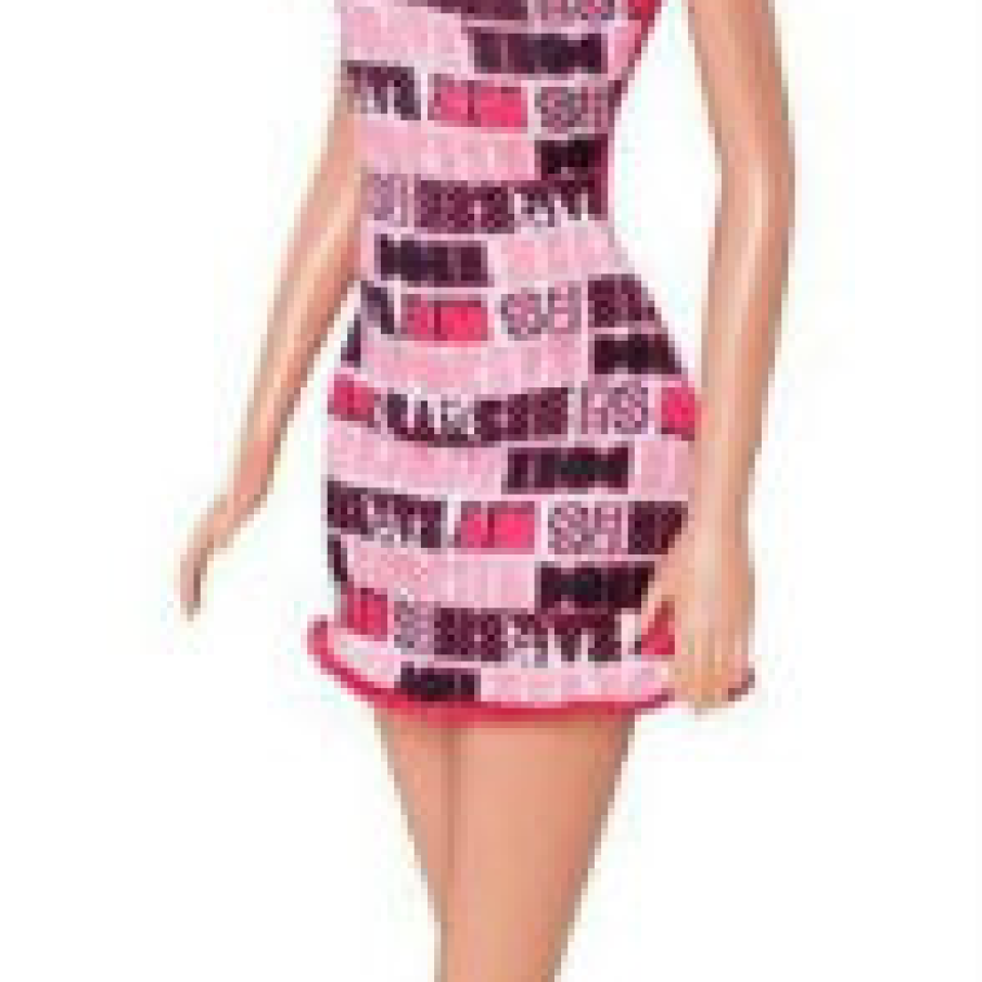 Papusa Barbie Chic - cu lantic negru