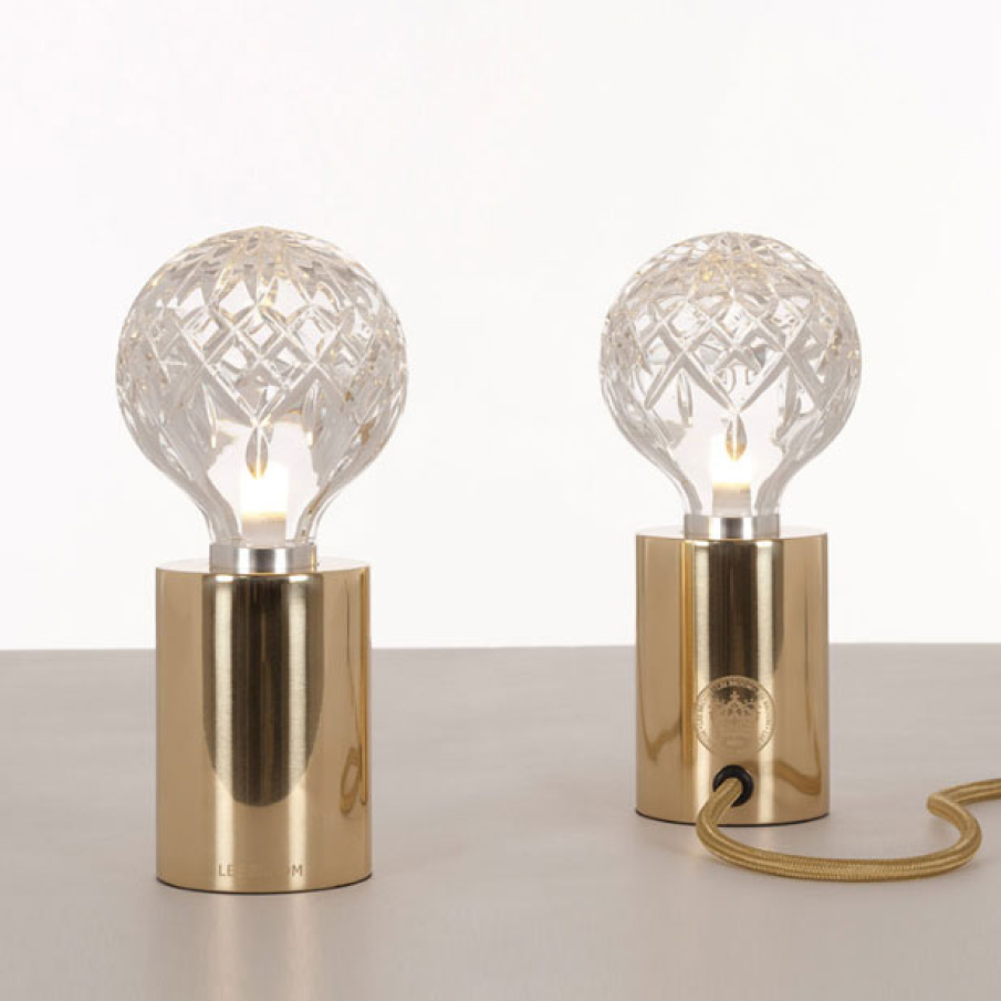 Clear Crystal table bulb