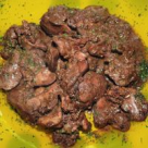 Ficatei de pui cu usturoi