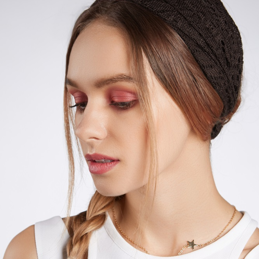 Bentita tip esarfa din dantela 