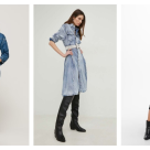 10 rochii sofisticate și interesante, din denim, perfecte pentru sezonul rece