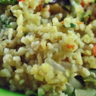 De incercat la pranz: Salata de bulgur cu cotlet de porc