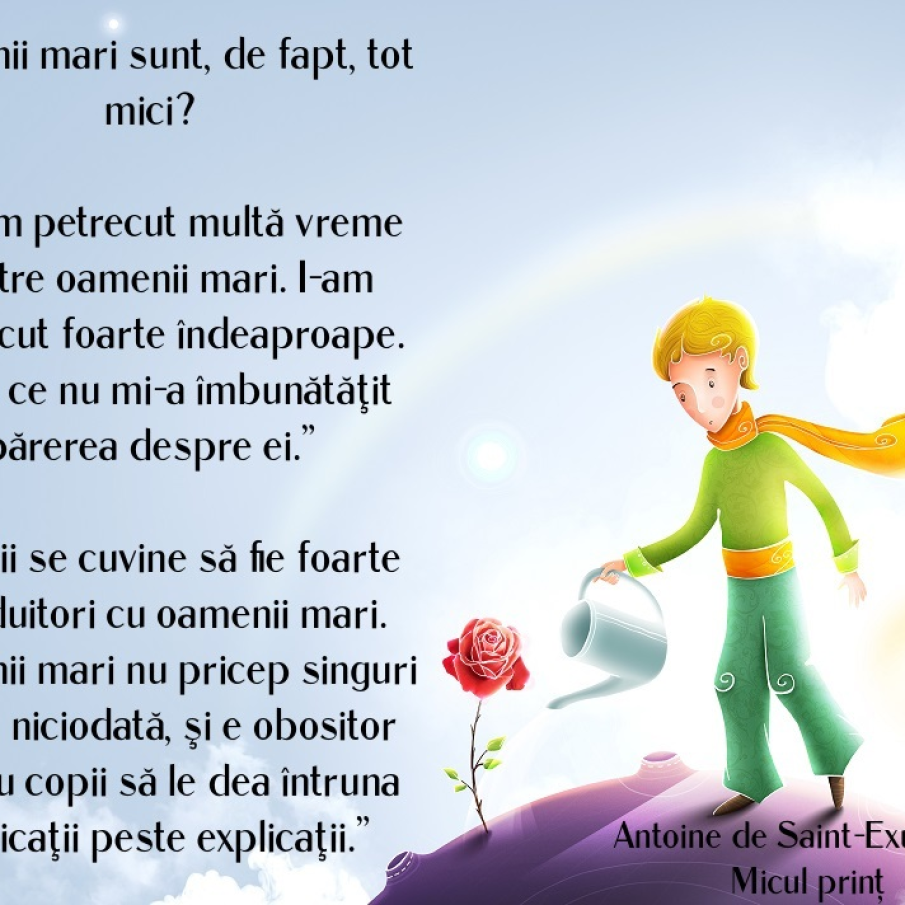 Oamenii mari sunt, de fapt, tot mici?