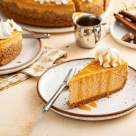 Cheesecake cu dovleac – desertul cremos de toamnă care cucerește internetul