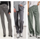 Denimul gri - regele-material al jeanșilor în această toamnă! 10 modele de blugi gri trending chiar acum