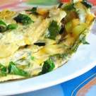 Omleta cu ceapa si marar