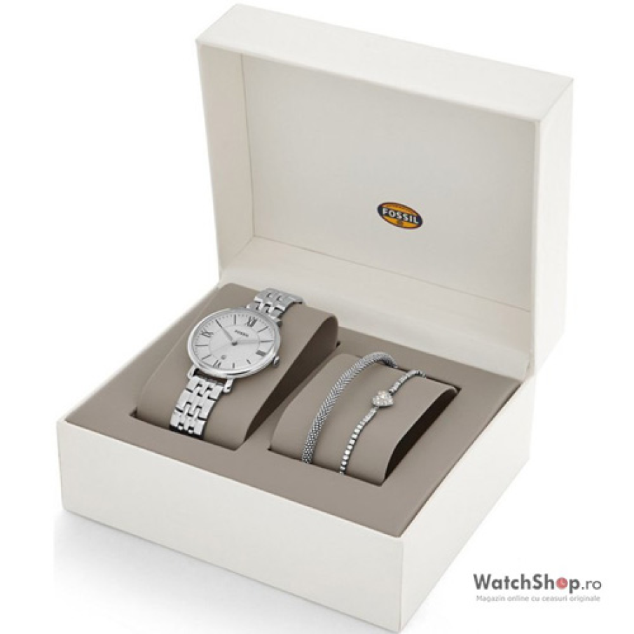 Ceas dama: Ceas original Fossil JACQUELINE ES3698SET 