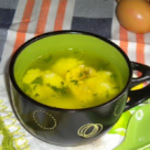  Supa cu galuste de gris 