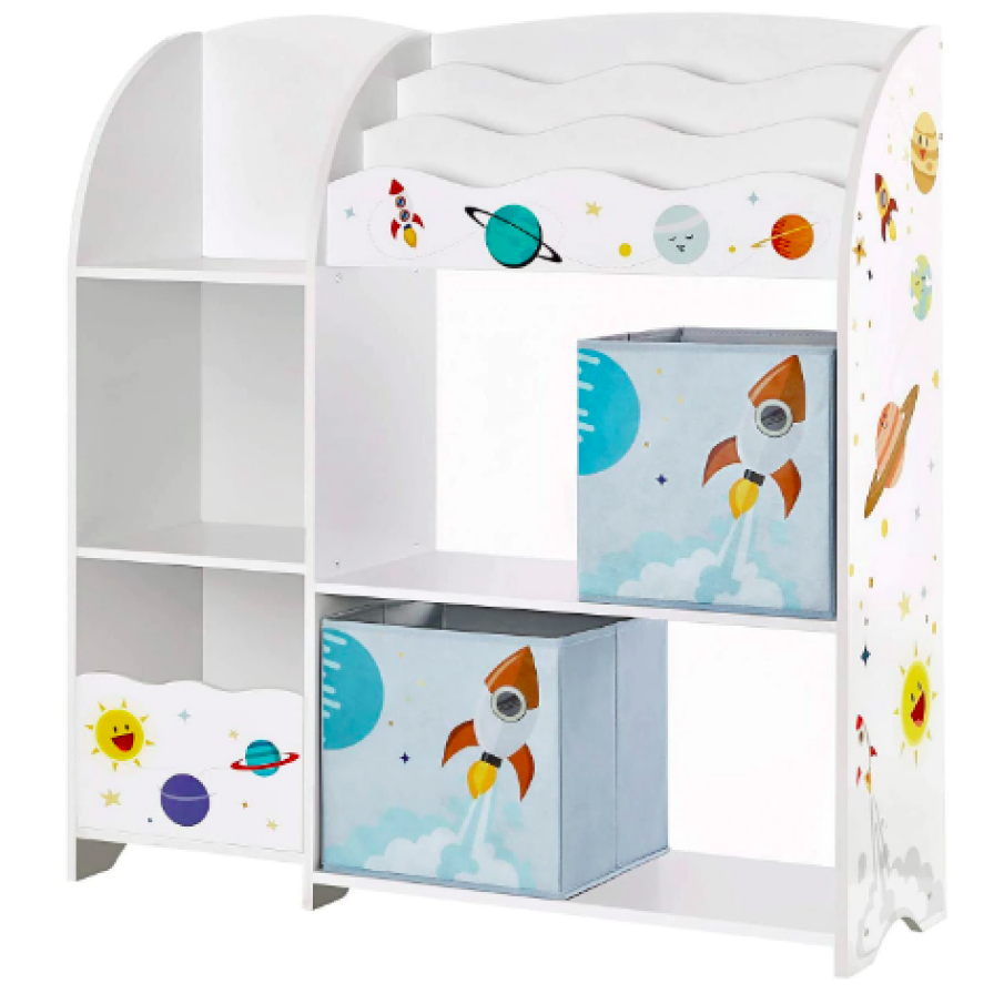 Raft pentru copii, 30-93-100 cm, Songmics, Alb