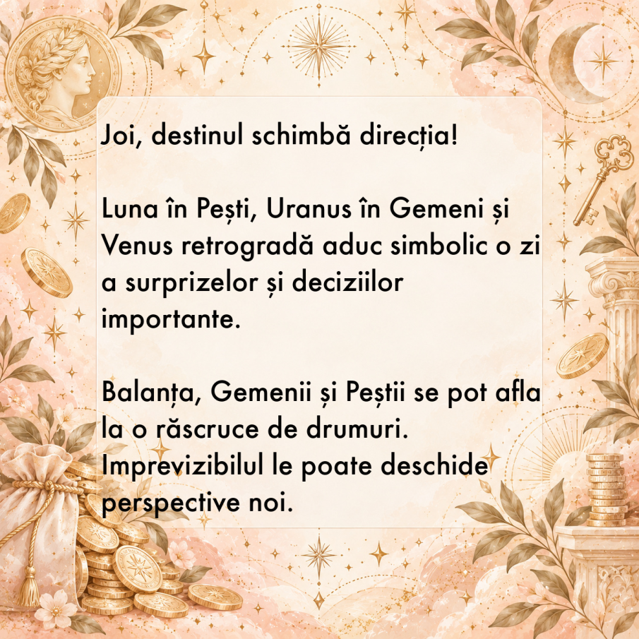 Joi se vor afla la răscruce de drumuri: 3 zodii care trebuie să ia o DECIZIE grea