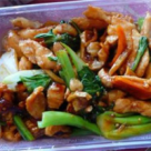 Pui cu legume mikado