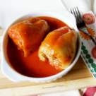 Ardei umpluti cu carne de vitel si pui 