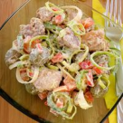 Salata de pui cu masline verzi 