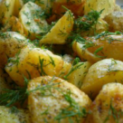 Cartofi noi cu marar